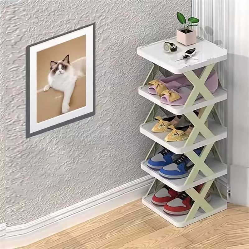 5 Layer shoe rack              COLOUR AVAILABLE ঃ LEMON, ORANGE ,BLUE